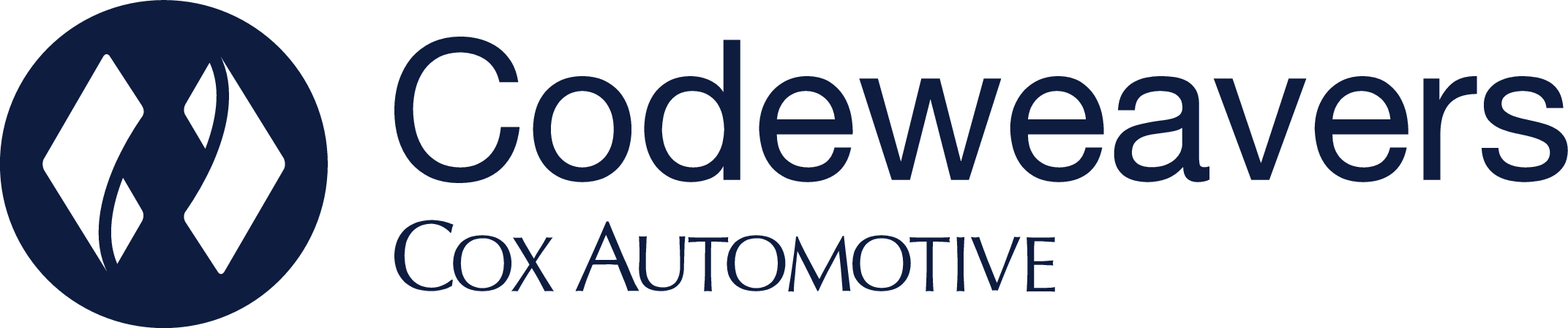 codeweavers white logo